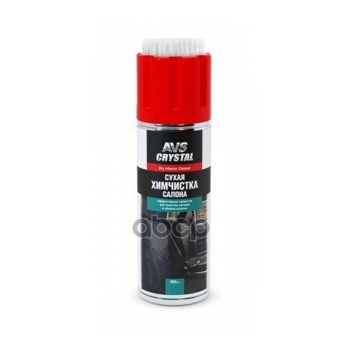 Химчистка Салона Avs Пенная Щетка Крышка Аэрозоль 650 Мл AVS арт. A78783S