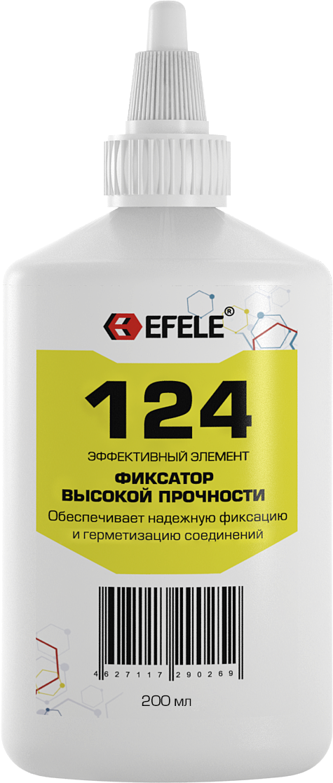 Клей анаэробный EFELE 124 (200 мл)