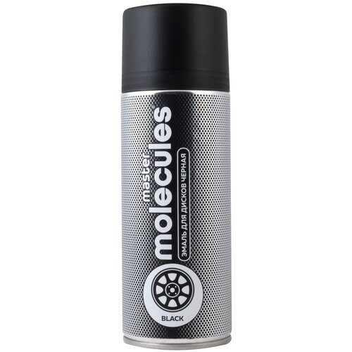 Molecules Эмаль для дисков Черная, аэрозоль, 520мл MLS306