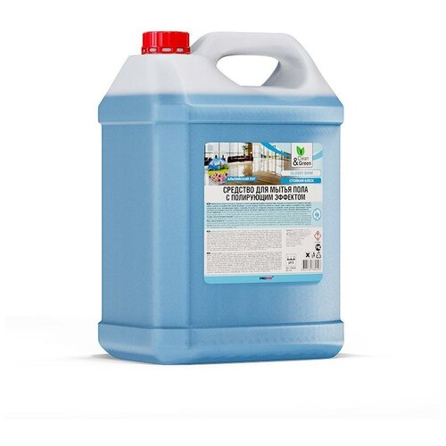 Clean&green CG8028 Моющее средство с полирующим эффектом для мытья пола 1 л.