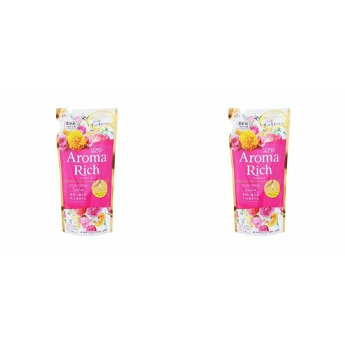 Lion Кондиционер для белья "Aroma Rich Scarlett" длительного действия, 400 мл, 2 шт.