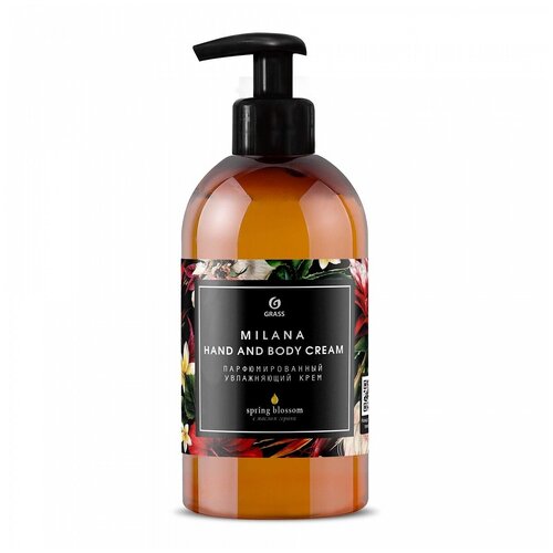 Парфюмированный увлажняющий крем Milana Hand and Body Cream Spring Blossom (300мл)