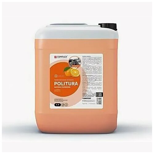 COMPLEX POLITURA, полироль пластика, матовая, "апельсин", канистра 5 л