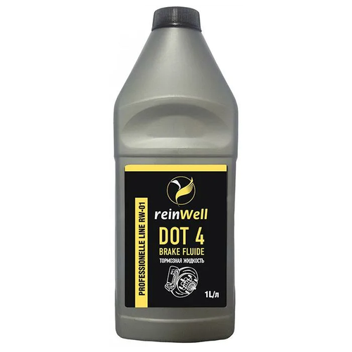 Тормозная жидкость Reinwell Dot4, 1 л 3205 ReinWell .