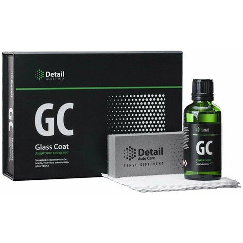 Защита стекла Detail GC (Glass Coat) керамическое покрытие набор 50 мл