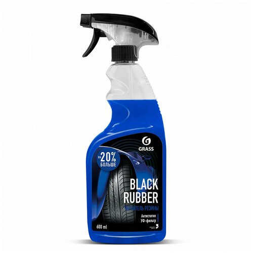 GraSS Чернитель резины на водной основе Black Rubber 600мл