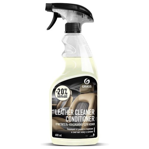 Очиститель-кондиционер кожи GRASS "Leather Cleaner Conditioner", 600 мл