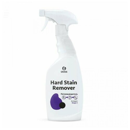 Grass Пятновыводитель на растворителе Hard Stain Remover триггер флакон 600 мл 125616 .