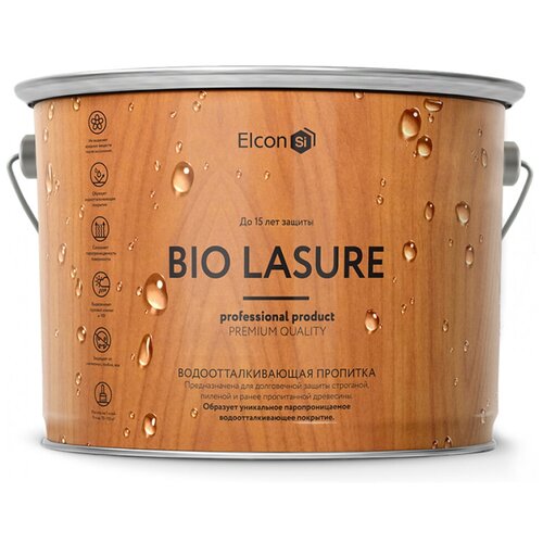 Водоотталкивающая пропитка для дерева Elcon Bio Lasure 00-00461958