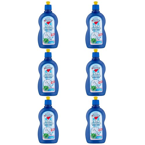 Золушка Гель-бальзам для мытья посуды, Алоэ-Вера, 500мл, 6 штук