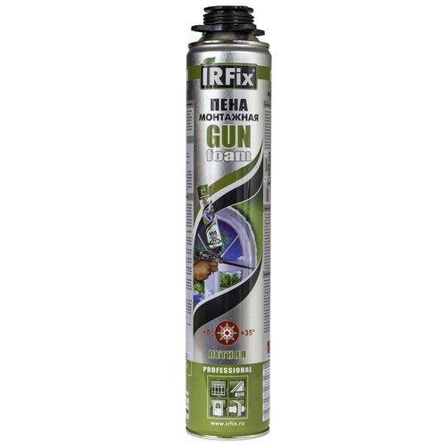 Пена монтажная IRFix GUNfoam профессиональная 750 мл