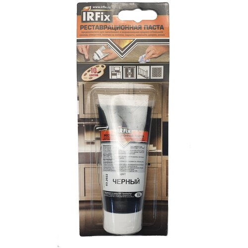 Шпатлевка паста реставрационная для заполнения и выравнивания больших и средних сколов, отверстий/венге/IRFIX