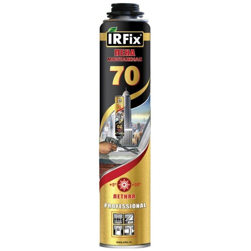 Irfix Профессиональная монтажная пена 70л. 880мл 10041
