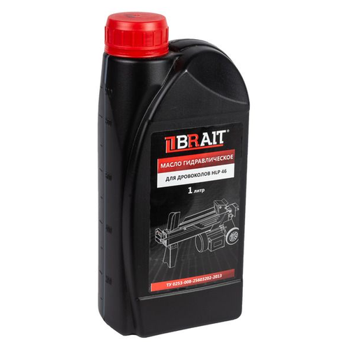 Масло BRAIT гидравлическое для дровоколов HLP 46, 946 мл.