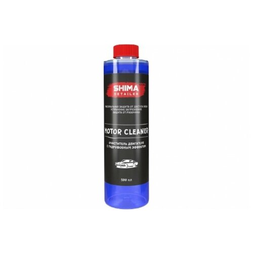 Гидрофобный очиститель двигателя SHIMA DETAILER MOTOR CLEANER 500 мл 4634444117183