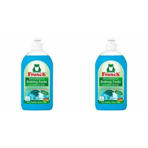 Frosch Гель для мытья посуды Сода концентрированный, 500 мл, 2 шт