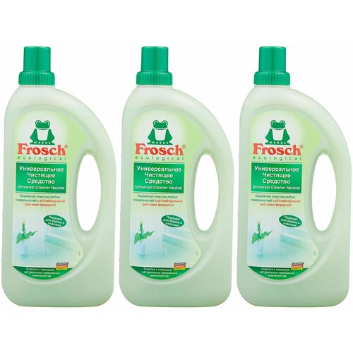Frosch Чистящее средство Универсальное, 1 л, 3 шт