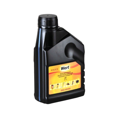 Масло для садовой техники Wert 2002.000500, 16 шт, 0.6 л