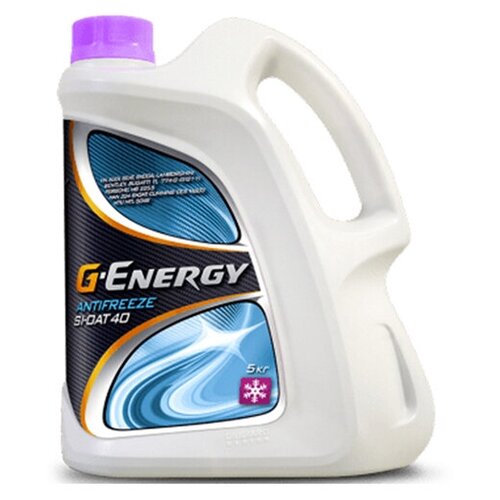 G-Energy Антифриз Si-OAT 40 G12++ (Красный), 5 л (5 л)