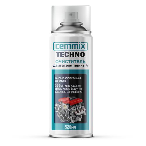 Очиститель двигателя пенный Cemmix (520мл)