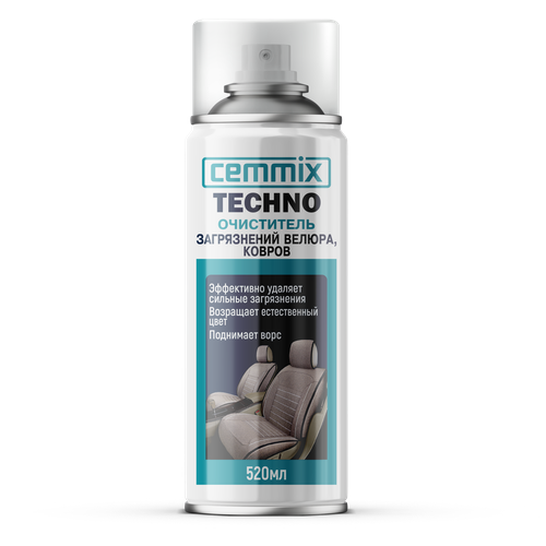 Очиститель загрязнений Велюра, Ковров Cemmix, 520 мл