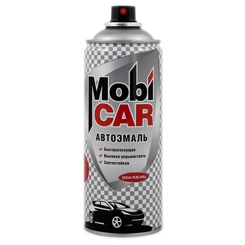 Автоэмаль аэрозольная профессиональная MobiCAR глянцевая (520мл) балтика 420 (0501-420 MC)
