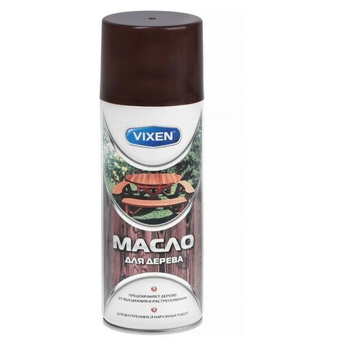 Vixen Масло для дерева VIXEN, коричневый, аэрозоль, 520 мл VX-91011
