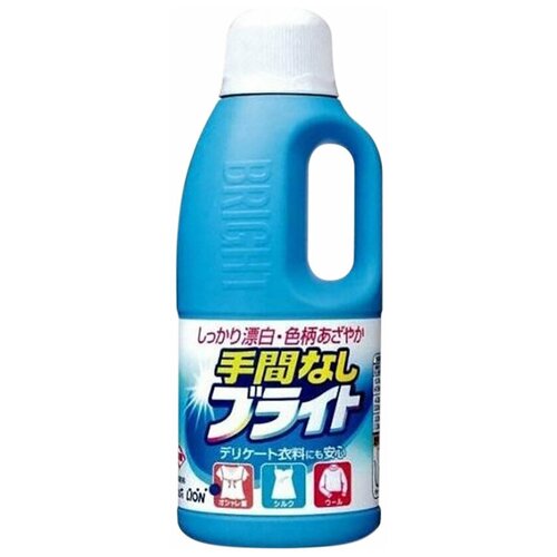 Lion Bright Гель-отбеливатель кислородный для удаления желтезны Яркость 1000 мл