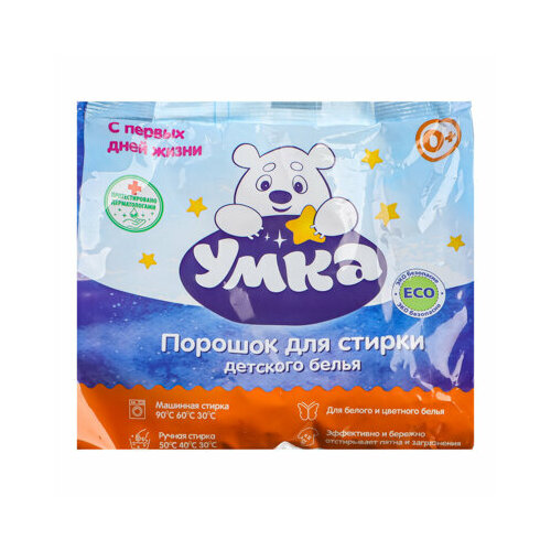 Умка порошок для стирки детского белья 800 г, союзмультфильм, bh88384um