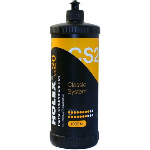 Паста полировальная среднеабразивная СS20 1000мл HOLEX