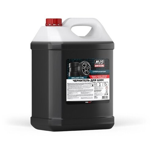 Чернитель шин AVS AVK-797, BRILLIANT TYRE, супер-концентрат 1:4-7 (5 л.) A85041S
