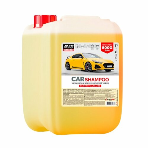 Автошампунь AVS Active Foam для бесконтактной мойки, щелочной, 20кг