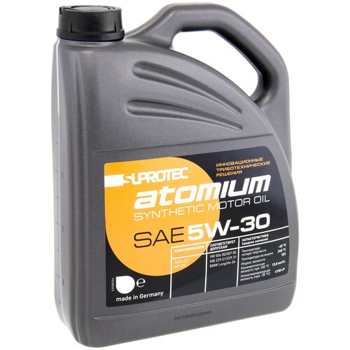 Моторное масло Suprotec 5W-30 Синтетическое 4 л