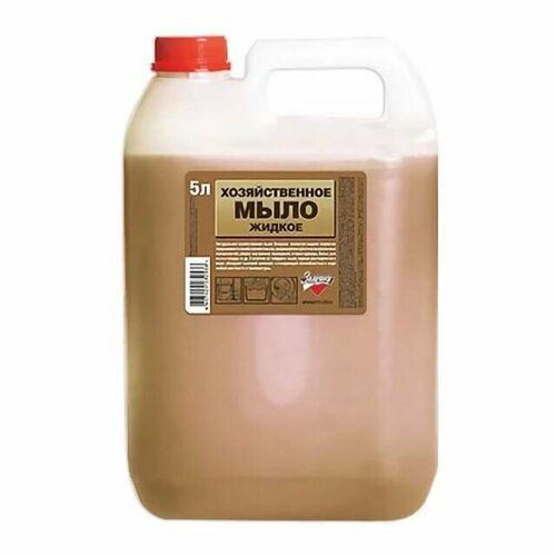 Жидкое мыло Хозяйственное Золушка 5 л