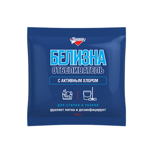 Отбеливатель Белизна порошок с активным хлором 115 гр.
