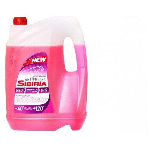 Антифриз SIBIRIA ANTIFREEZE -40 G12 Акция бесплатно + 1кг 5кг
