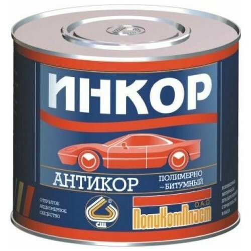 Мастика Полимернобитумная Инкор 2кг Поликомпласт Pa009b2300 ПолиКомПласт арт. PA009B2300