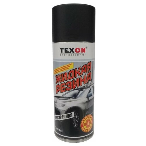 Прозрачная жидкая резина 520мл аэрозоль TEXON
