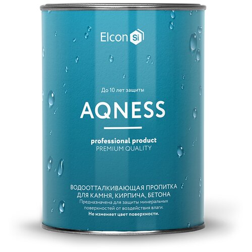 Водоотталкивающая пропитка для бетона Elcon Aqness бесцветный, 0,9 л