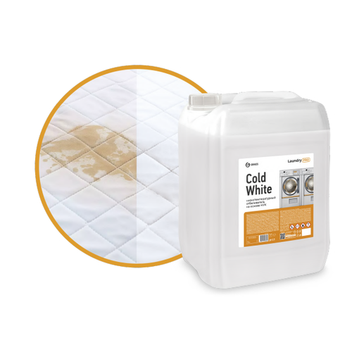 Средство для прачечных отбеливатель "Gold White" низкотемпературный уп/20л (pH 3)