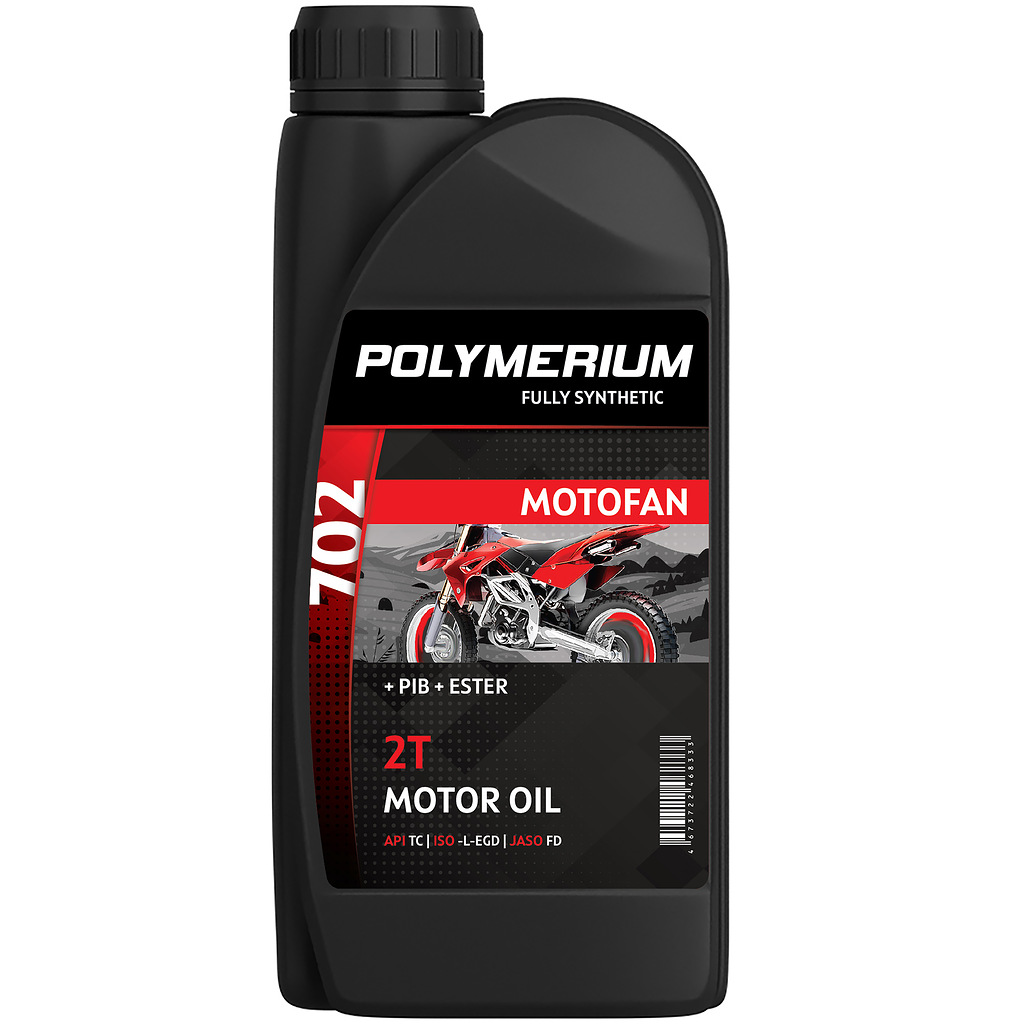 Моторное масло POLYMERIUM MOTOFAN 702 2T 1л