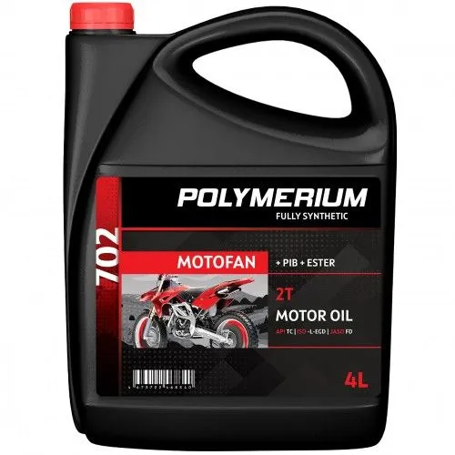 Масло моторное Polymerium MOTOFAN 702 2T 4л