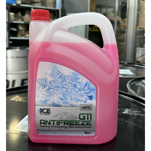 VITEX Антифриз Ice Cruizer G11 -40 красный, 5 кг
