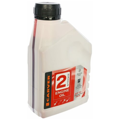 CARVER Масло 2-т. минеральн. API TC 0,6 л. 01.021.00001