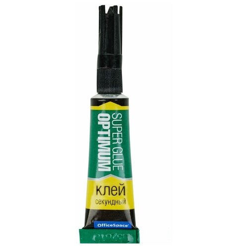 Клей секундный OfficeSpace "Super Glue Optimum", 3г, лента, набор 12шт., 278008