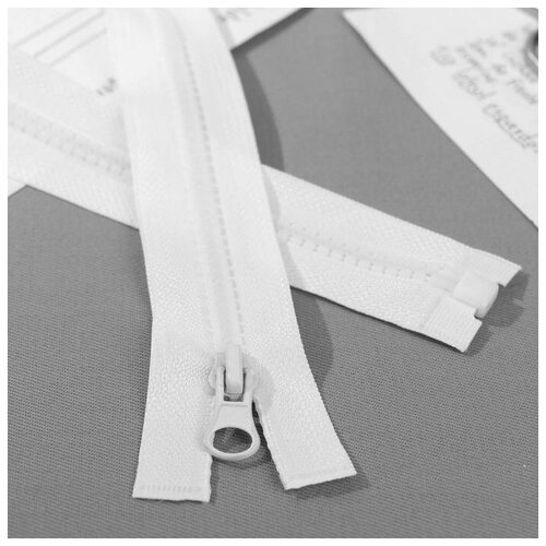 Молния Трактор BLITZ NON 60 см Тип 5 разъёмная 100 шт N101 белый