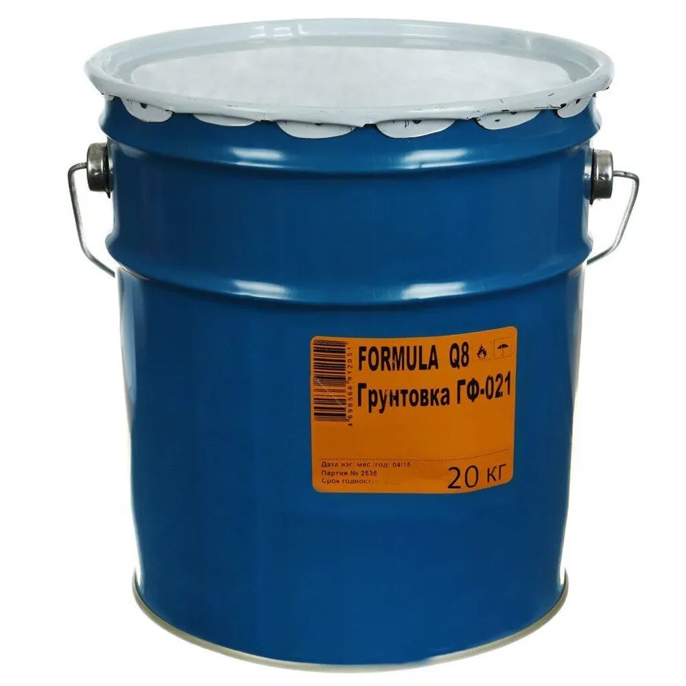 Грунтовка ГФ-021 кр.-корич. 20 кг Formula Q8 /1