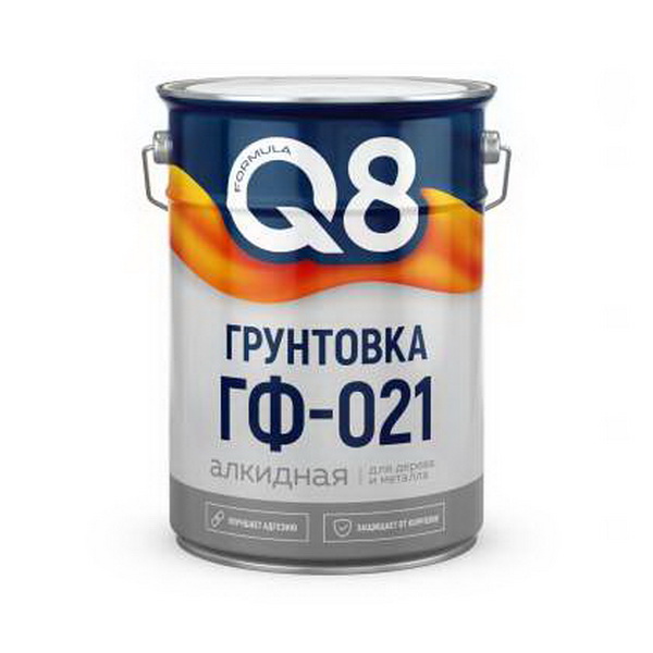 Грунтовка ГФ-021 серая 20 кг Formula Q8 /1