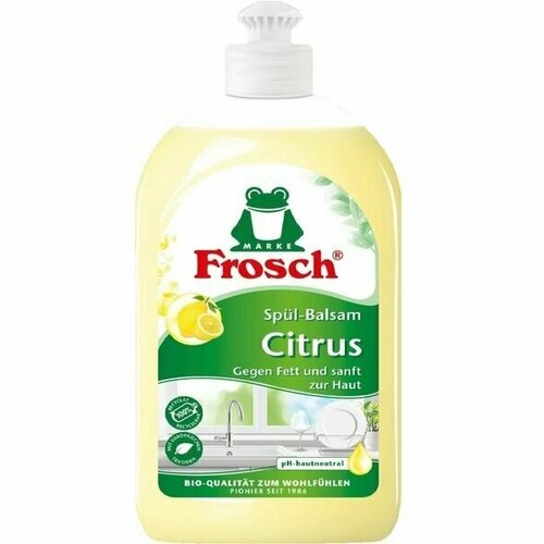 Frosch Бальзам для мытья посуды Лимон (Цитрус), 500 мл
