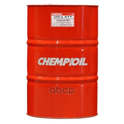 CHEMPIOIL 5w-40 Ultra Xtt Sn/Cf, A3/B4, 208л (Синт. Мотор. Масло) Ch9701dre
